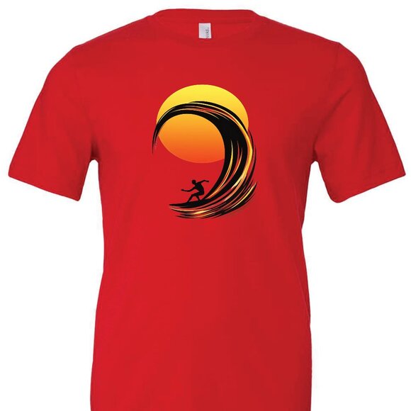 Surf & Sun Crewneck T-Shirt | Many Colors - Picture 2 of 7